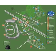 Camping Lot Map - 2024