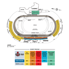 2024 Seating Map/Price Chart (Sunday)