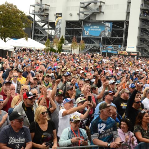 Fan Zone Crowd