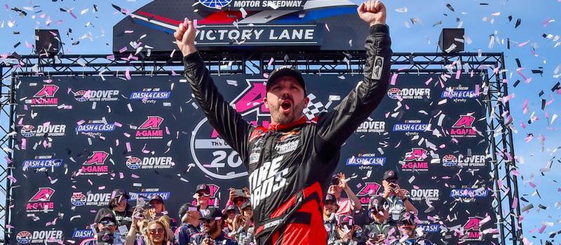 A-GAME 200: Josh Berry takes checkered flag in first win of season Photo