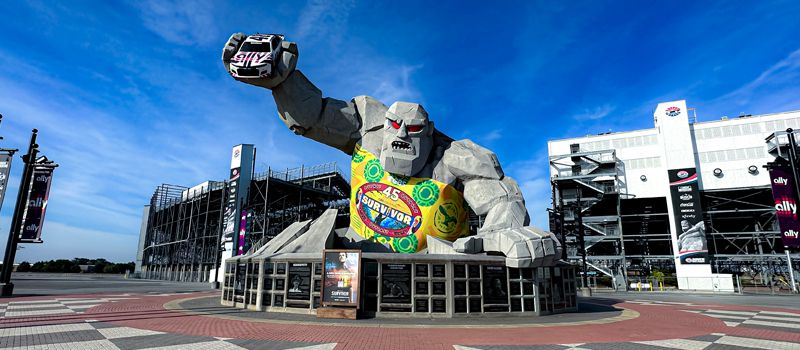 Monster Monument at Victory Plaza features ‘Survivor’ Buff in  CBS campaign, News, Media