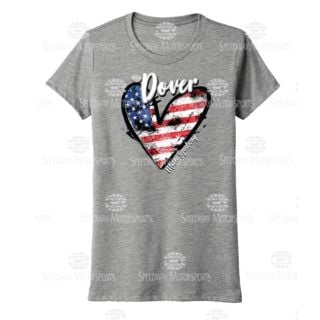 DMS Ladys American Heart Tee